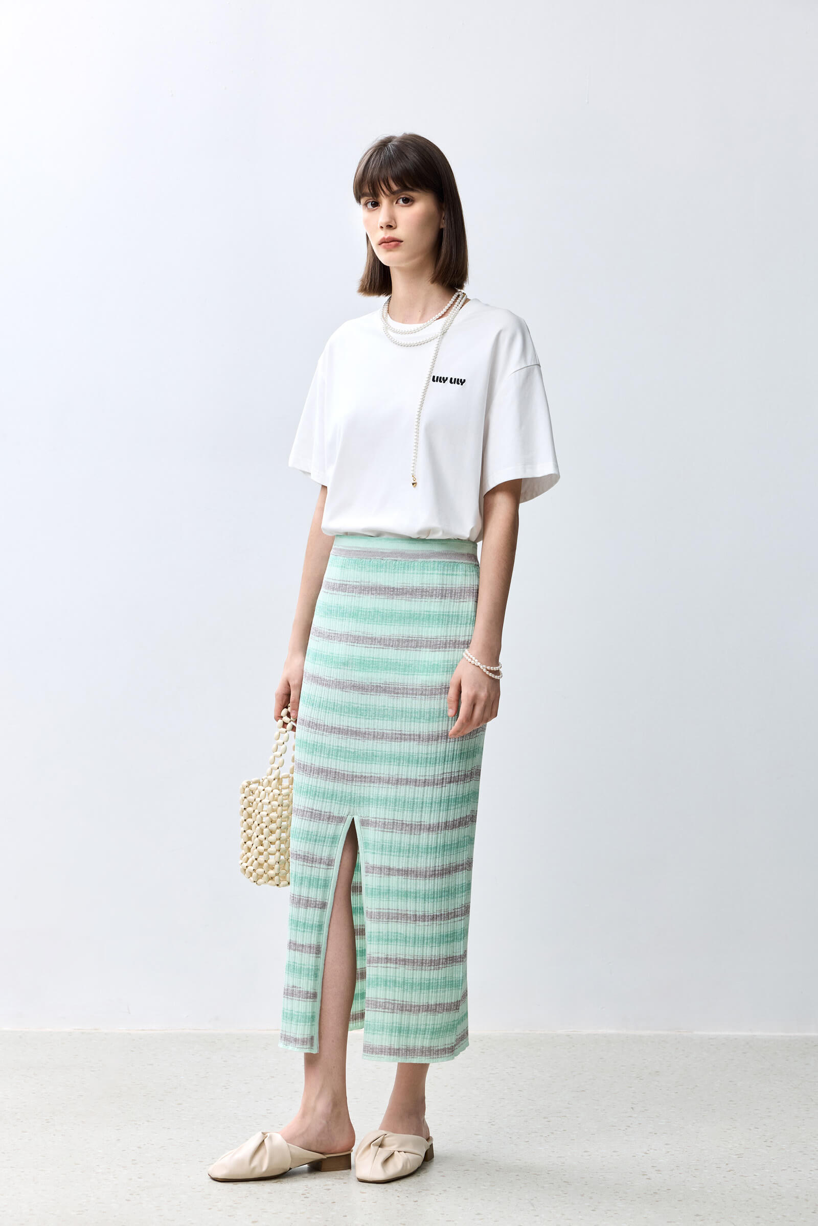 Lily Skirt - White
