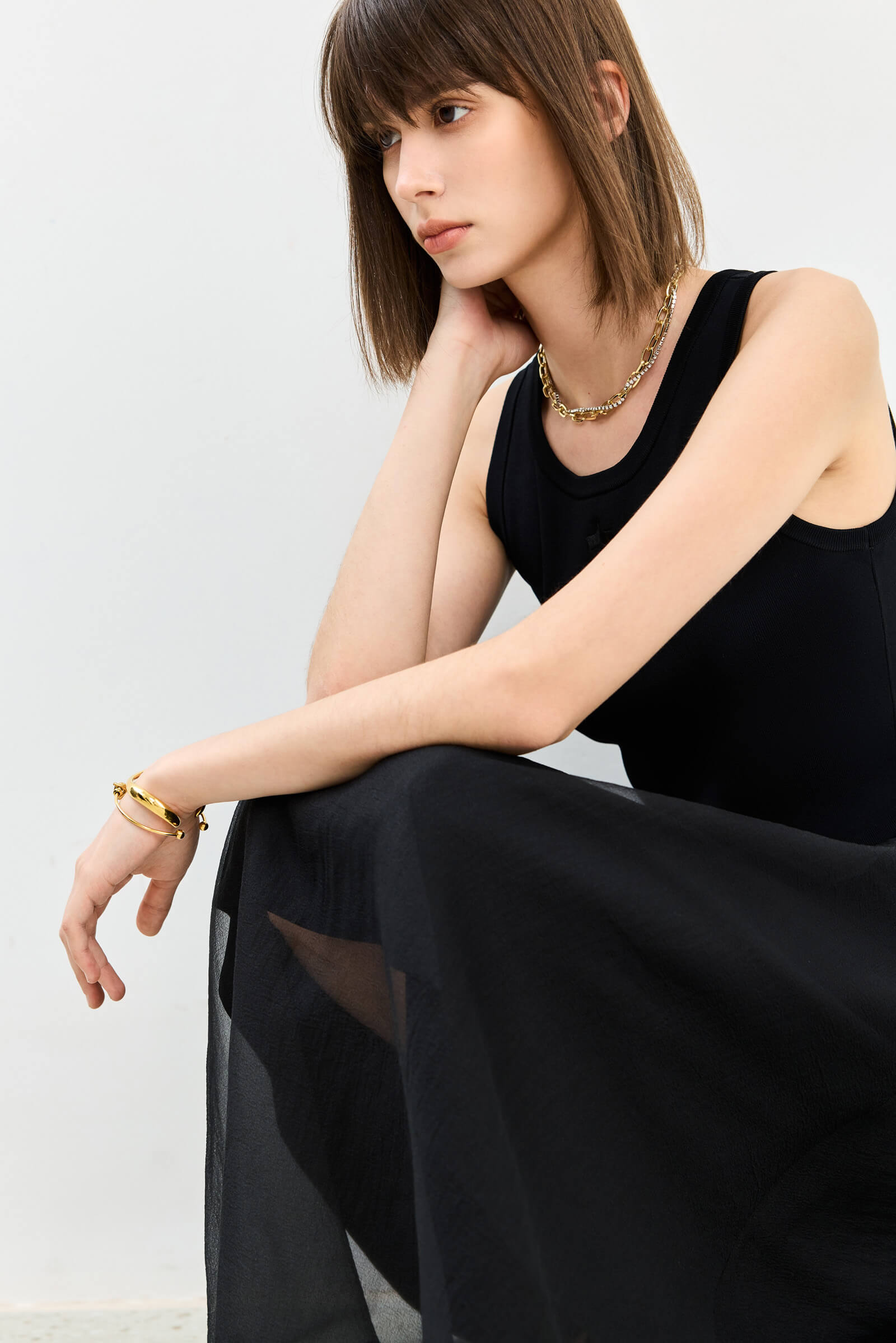 LILY Sleeveless Knit Dress – LILY Official Store