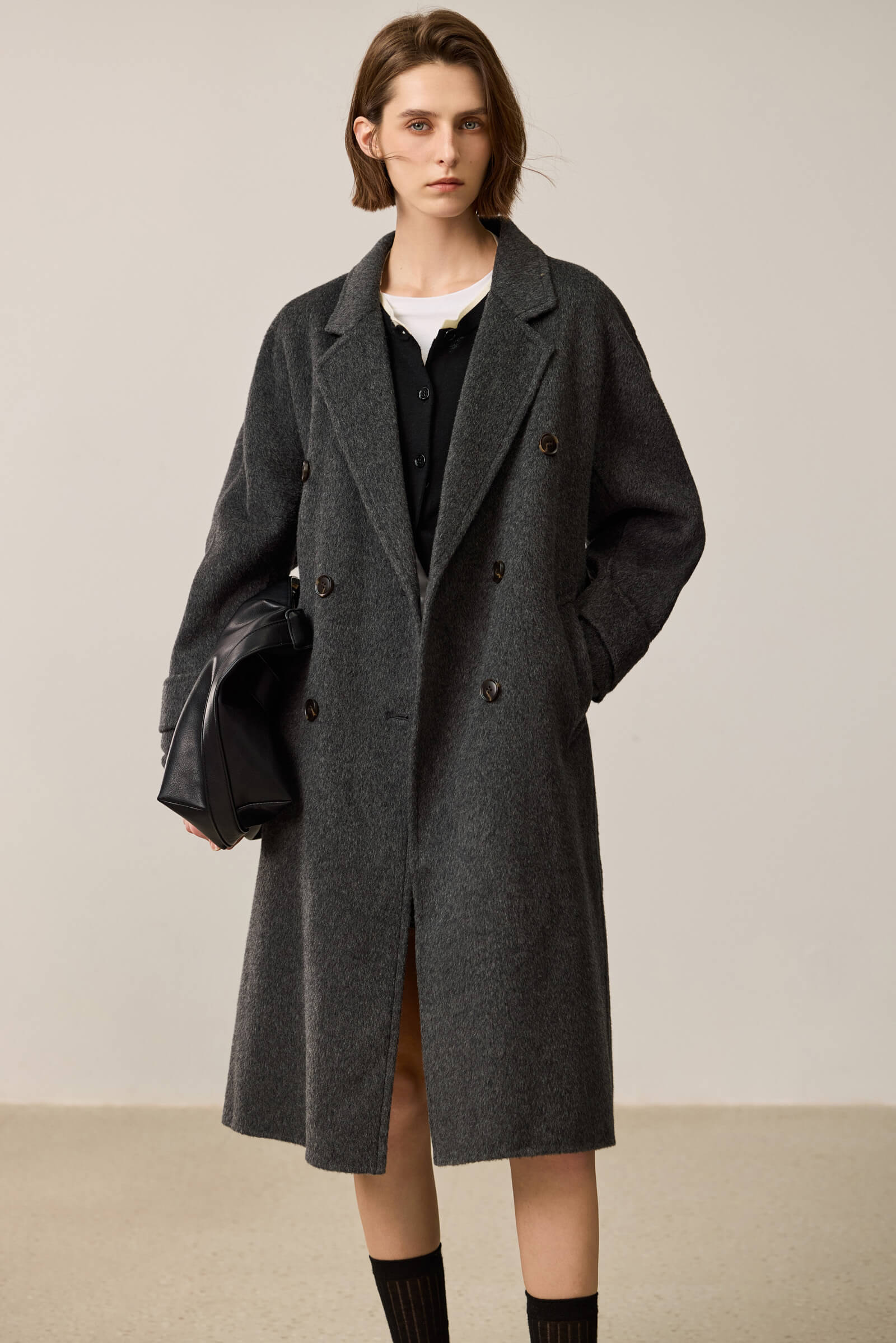 Lilly Geometric Hollow Denim Coat