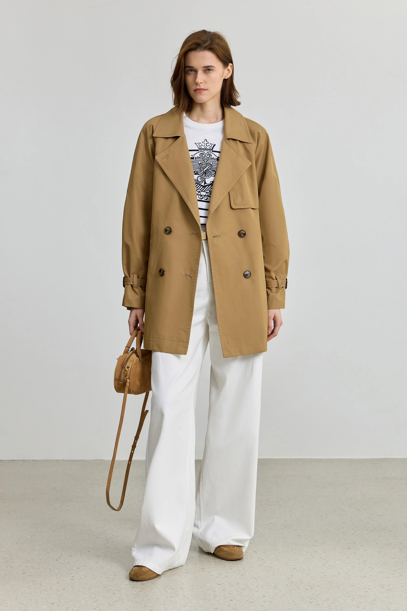 LILY Old-Money Style Commuter Trench Coat – LILY Official Store