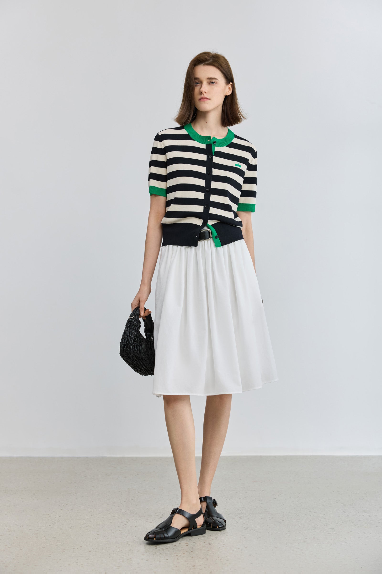 LILY Striped Knit Cardigan – LILY Official Store