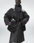 LILY Reversible Stand-collar Down Jacket