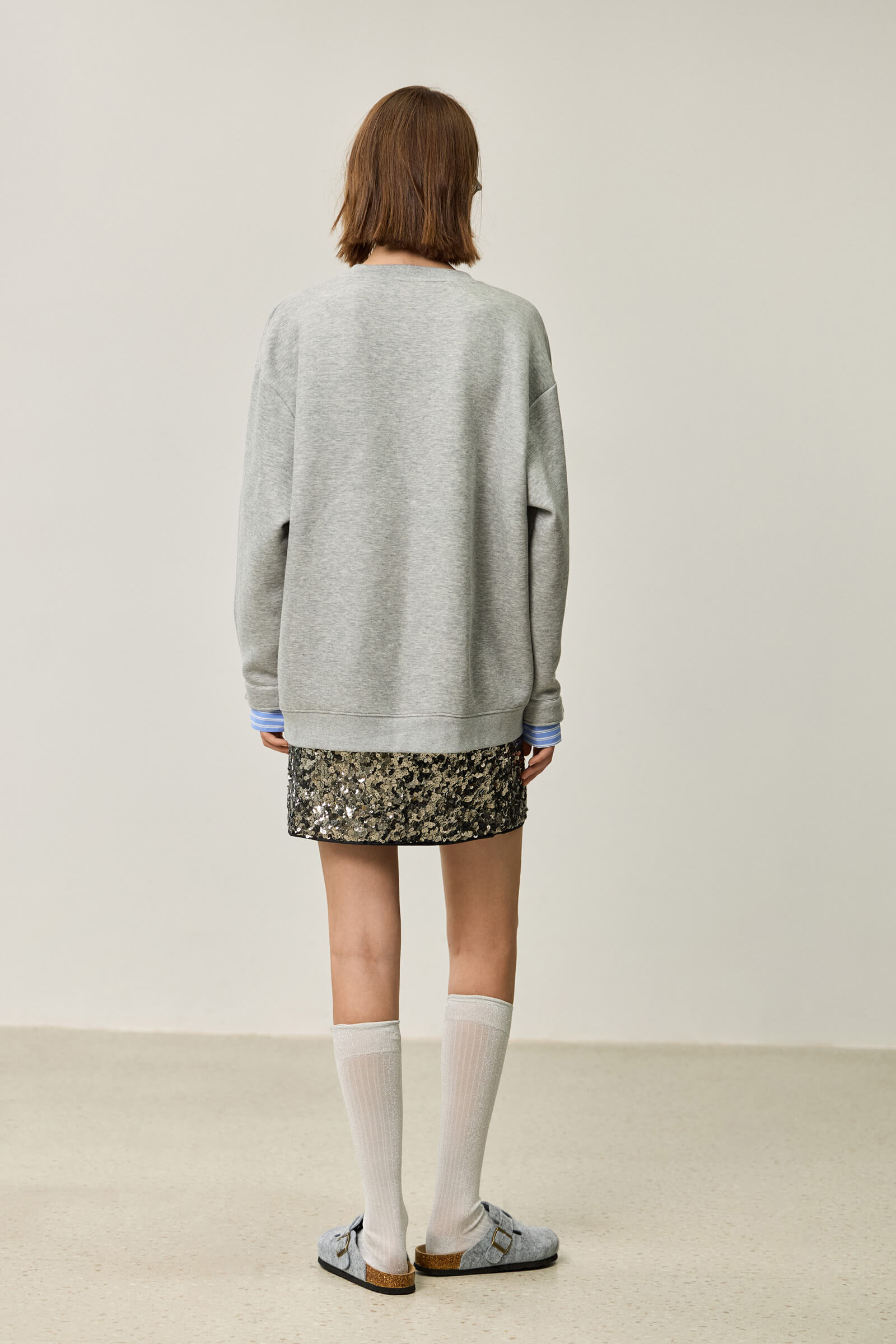 LILY Textured Crew Neck Sweatshirt – LILY Official Store