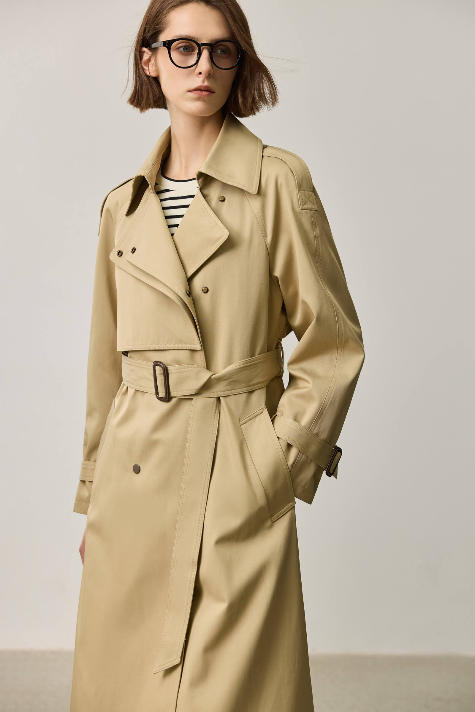 LILY Double-Breasted Trench Coat – LILY Official Store