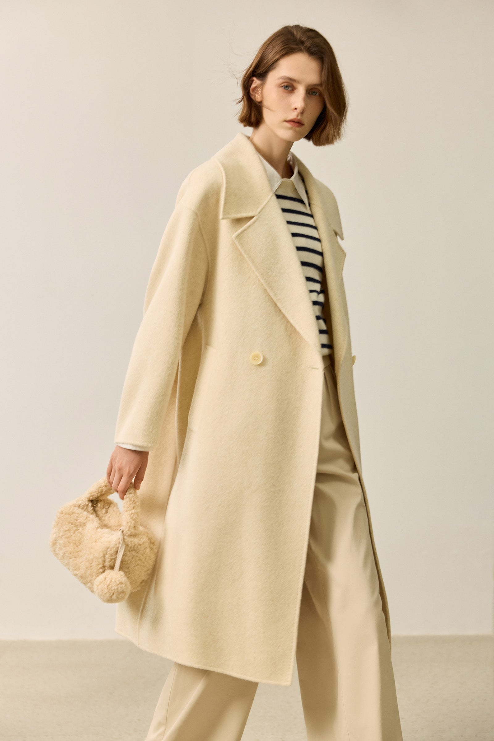 LILY Double-Faced Wool Coat – LILY Official Store