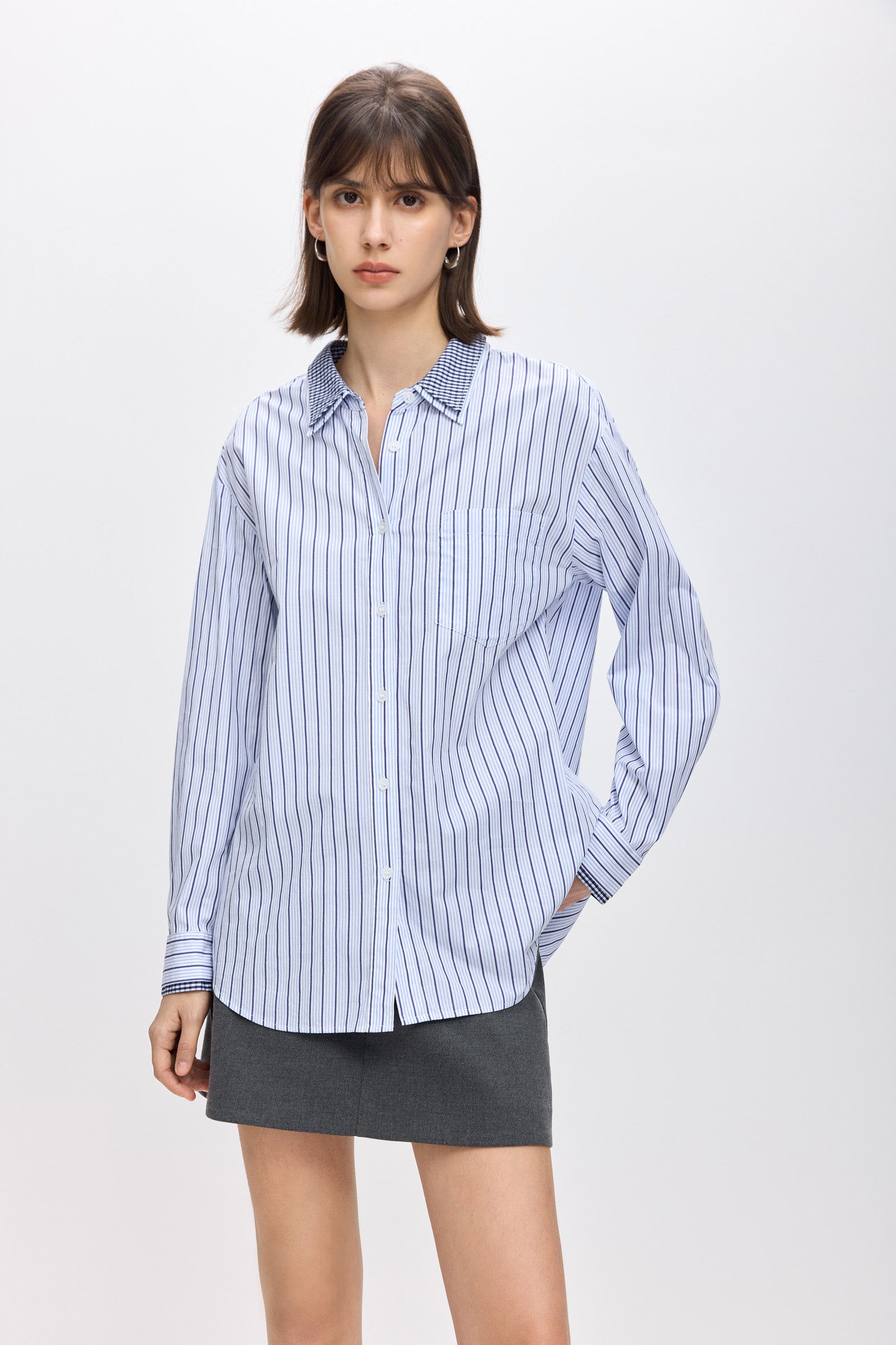メゾンデドルチェ　lily tops リリートップス The Lily Top in Smoketree | Women's Long Sleeve Tops | Favorite