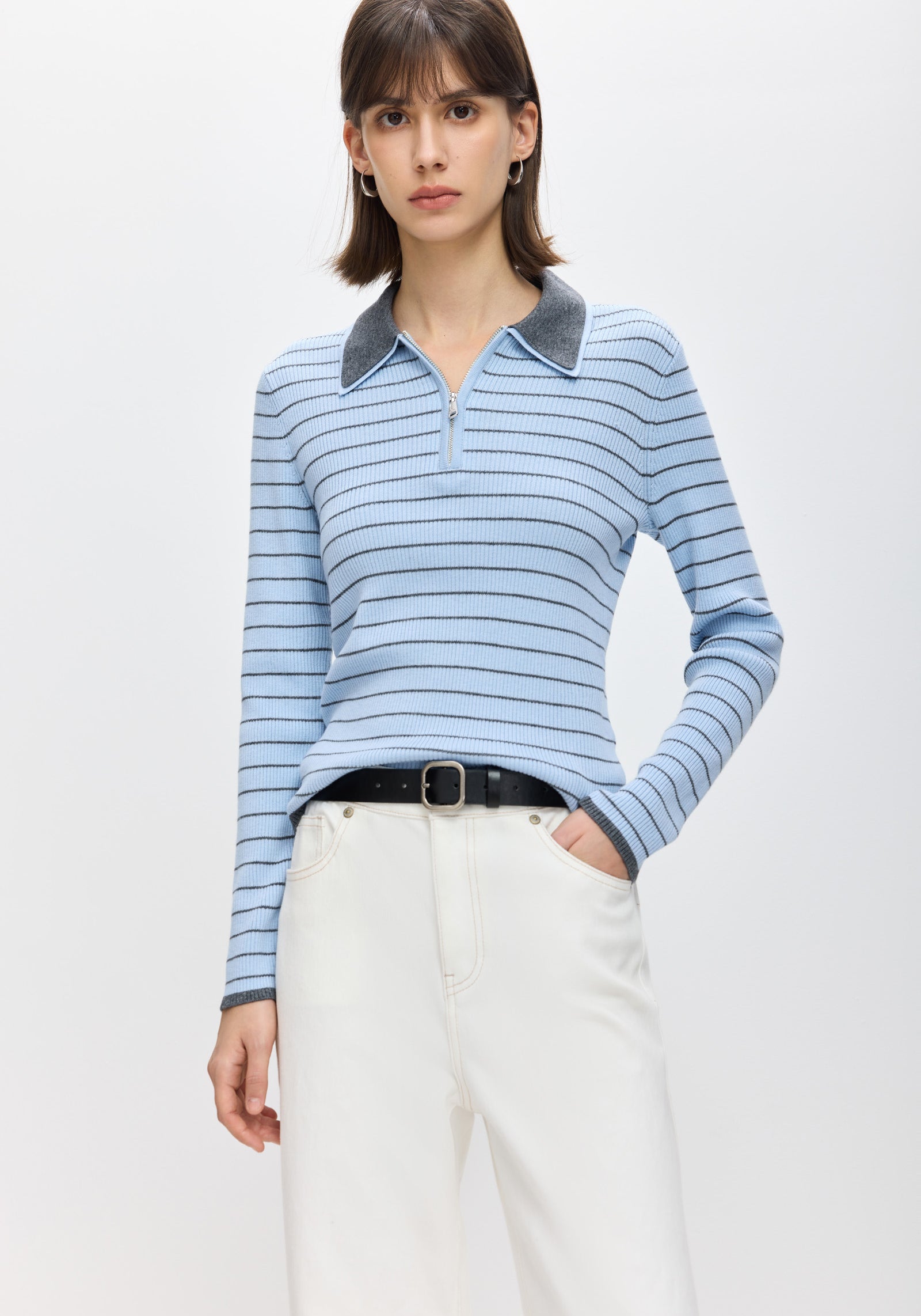 Lily Emb White Top