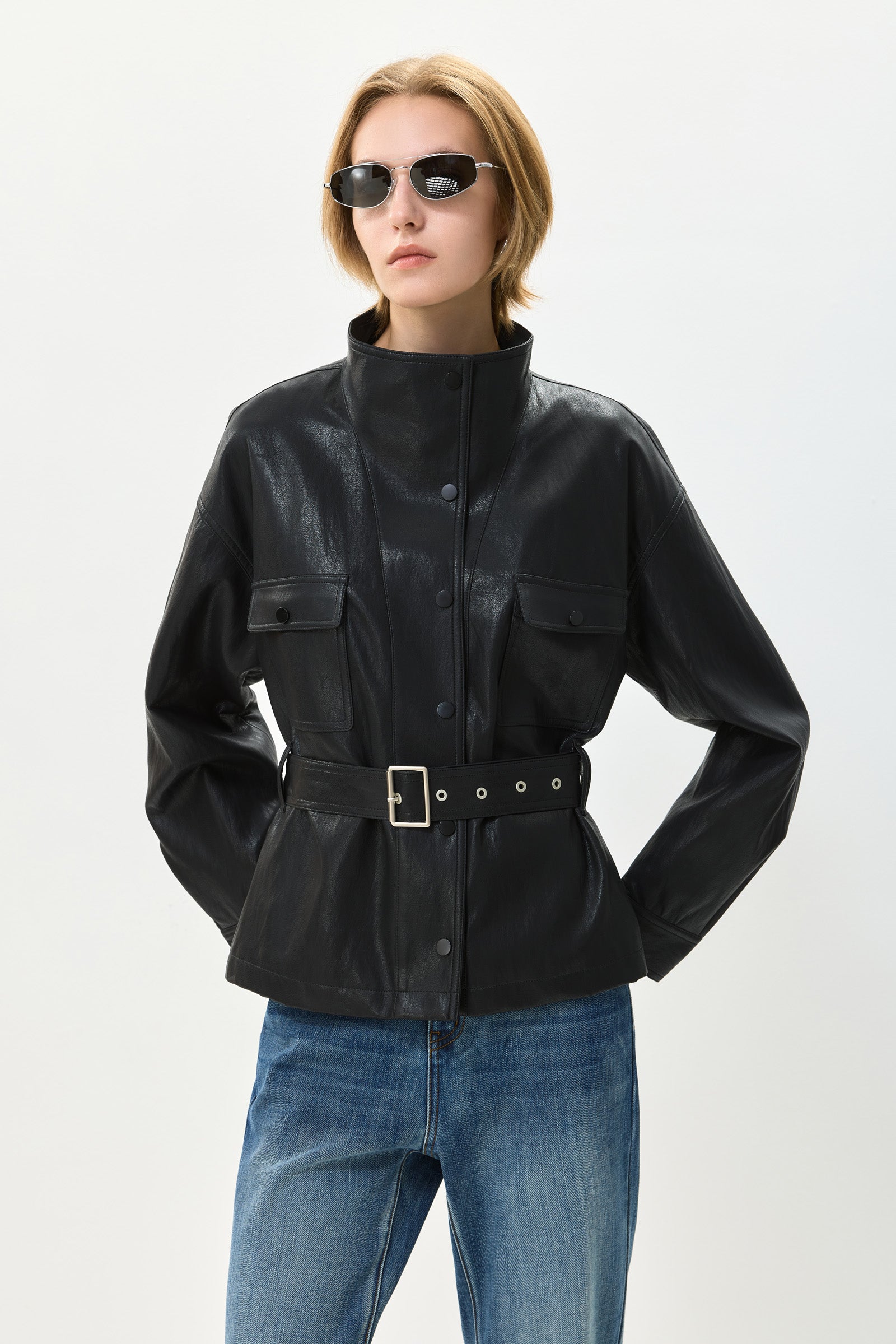 LILY Belted Oversized Jacket – LILY Official Store