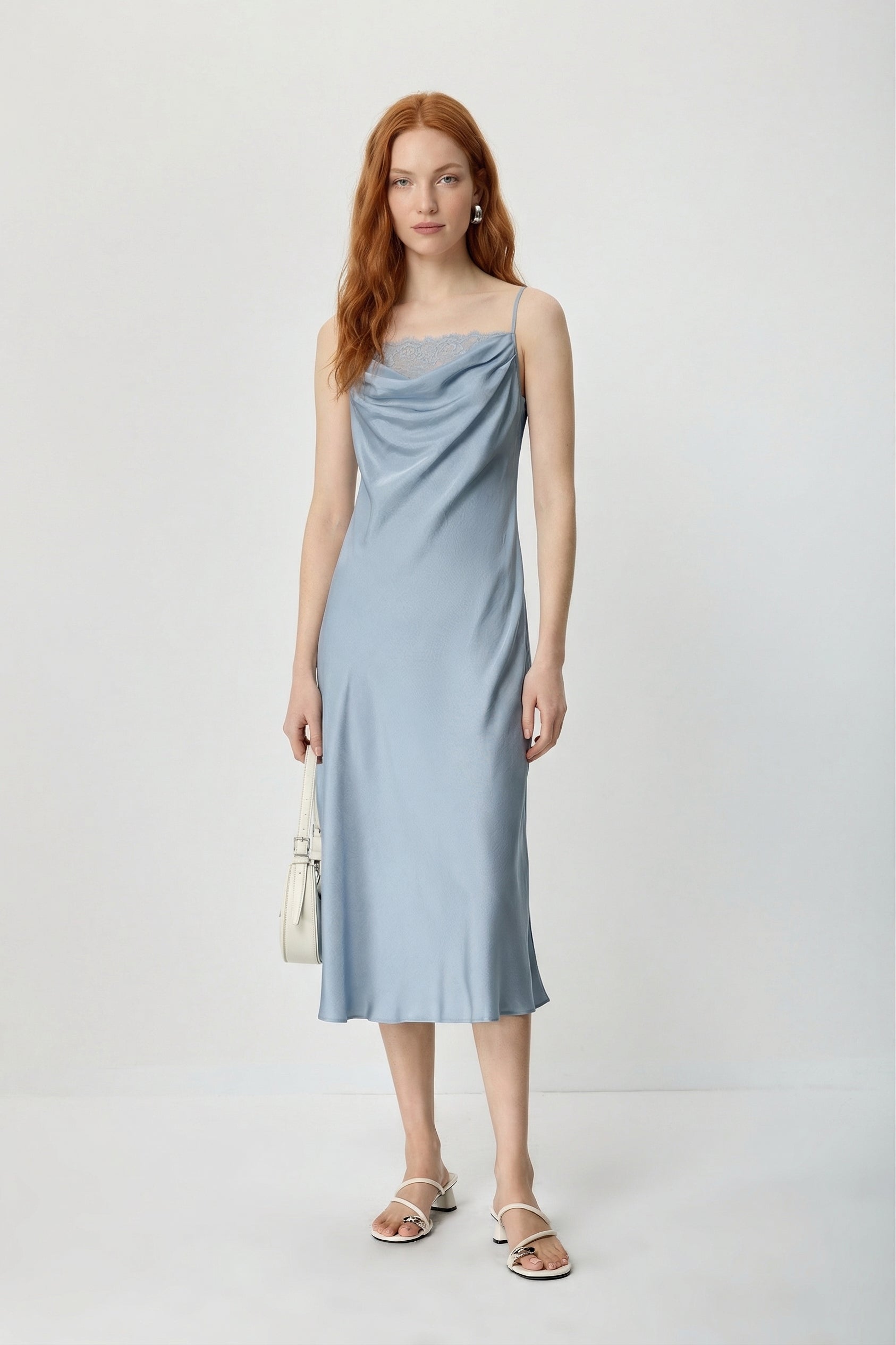 Lace Trim Slip Dress LILY Official Store Lace Trim Slip Dress LILY Official Store